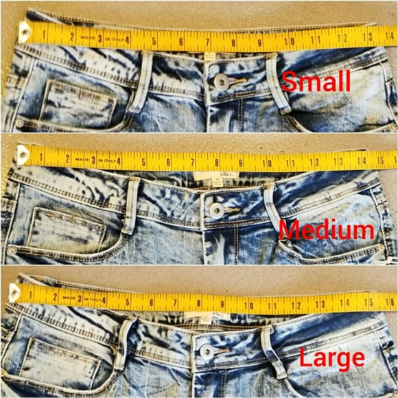 ❤LAST 1❤DISTRESSED JEANS WITH FRAYED HEM - Picture 4 of 4